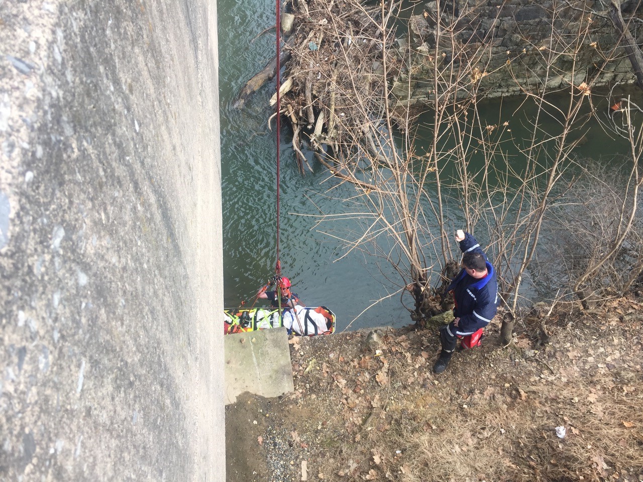 Hamilton Bridge Rescue